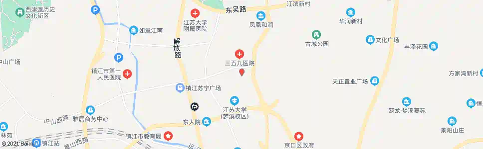 镇江实验幼儿园_公交站地图_镇江公交_妙搜公交查询2025