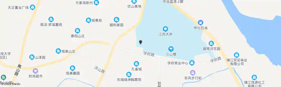 镇江江海学院_公交站地图_镇江公交_妙搜公交查询2025