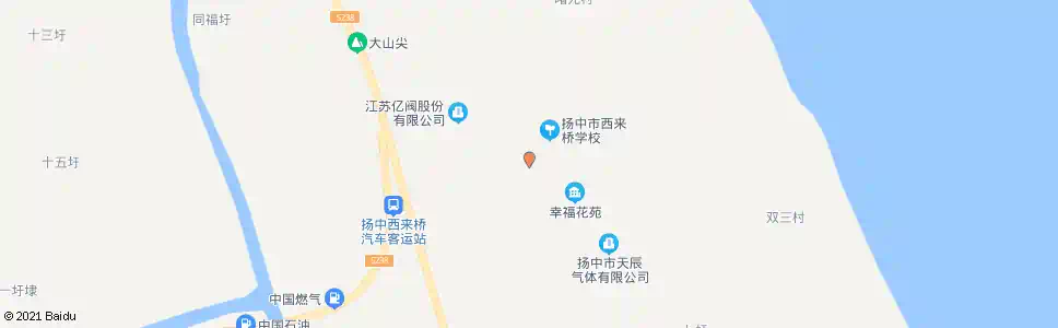 镇江西来桥村站_公交站地图_镇江公交_妙搜公交查询2025