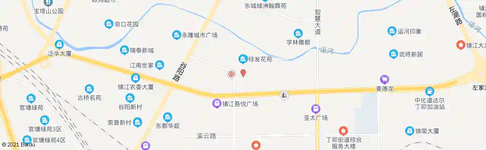 镇江杜湖新村_公交站地图_镇江公交_妙搜公交查询2025