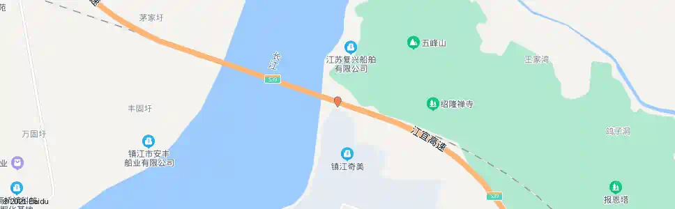 镇江东洲造船厂_公交站地图_镇江公交_妙搜公交查询2025