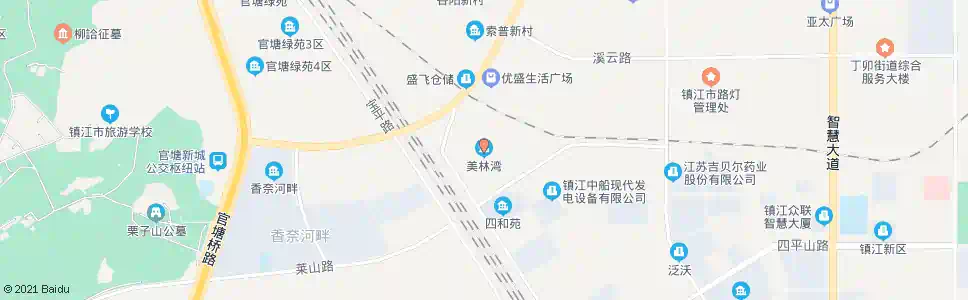 镇江美林湾(谷阳路)_公交站地图_镇江公交_妙搜公交查询2025