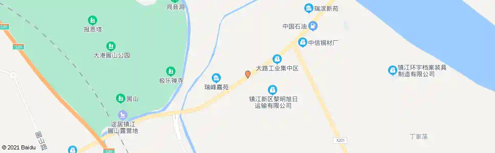 镇江大路农贸市场_公交站地图_镇江公交_妙搜公交查询2025