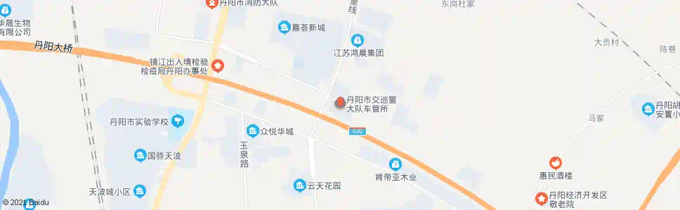 镇江交巡警大队站_公交站地图_镇江公交_妙搜公交查询2025