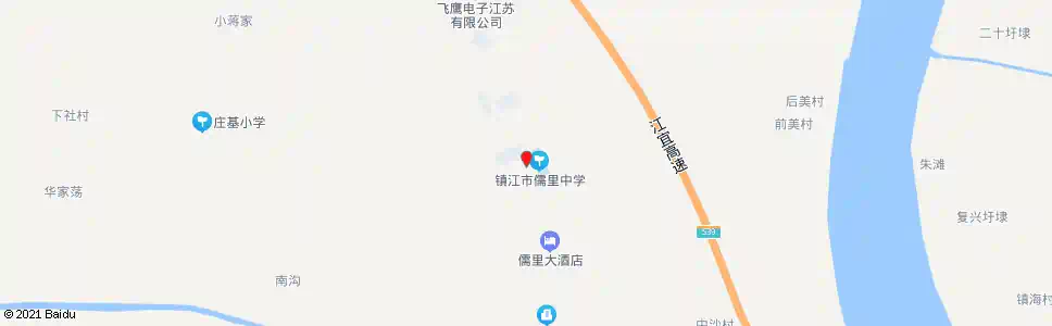 镇江儒里_公交站地图_镇江公交_妙搜公交查询2025