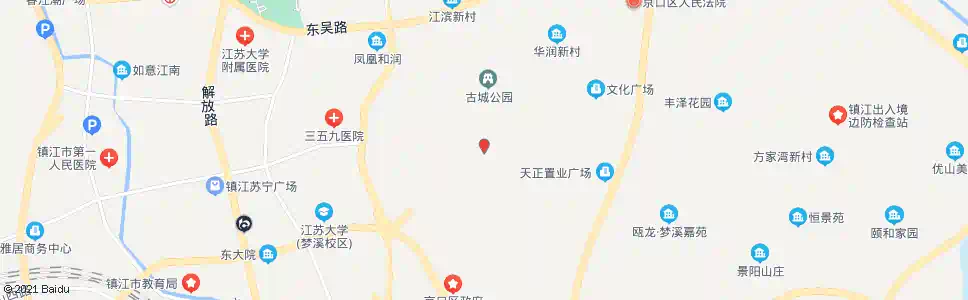 镇江桃花坞八区_公交站地图_镇江公交_妙搜公交查询2025