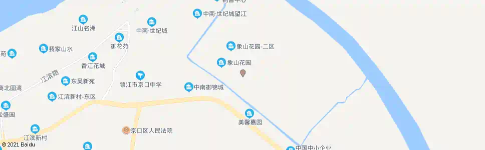 镇江象山花园三期_公交站地图_镇江公交_妙搜公交查询2025