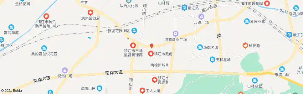镇江蒋家村_公交站地图_镇江公交_妙搜公交查询2025