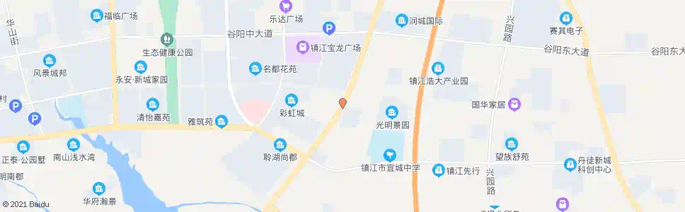 镇江光明村_公交站地图_镇江公交_妙搜公交查询2025