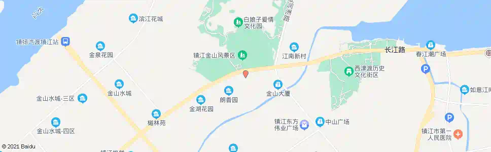 镇江金山公寓_公交站地图_镇江公交_妙搜公交查询2025
