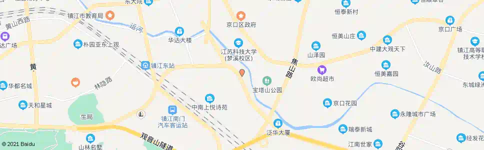 镇江丹申布厂_公交站地图_镇江公交_妙搜公交查询2025