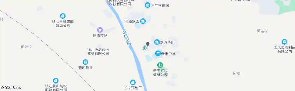 镇江中天广场_公交站地图_镇江公交_妙搜公交查询2025