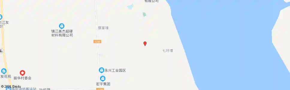 镇江红旗村委站_公交站地图_镇江公交_妙搜公交查询2025