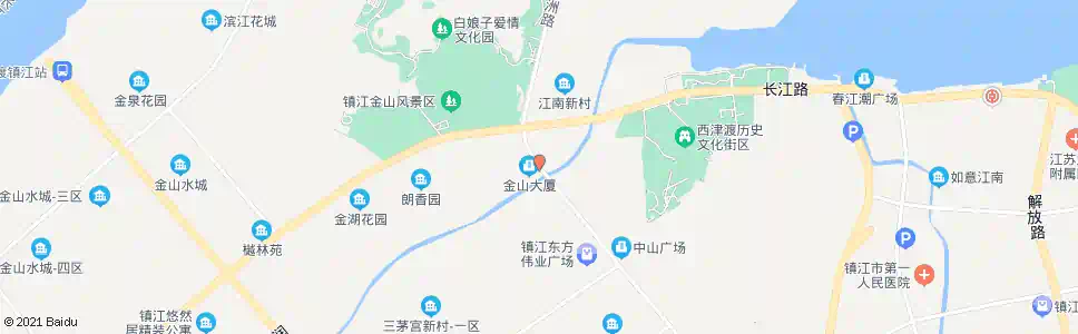 镇江金山桥_公交站地图_镇江公交_妙搜公交查询2025