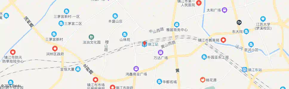 镇江北胜村站_公交站地图_镇江公交_妙搜公交查询2025