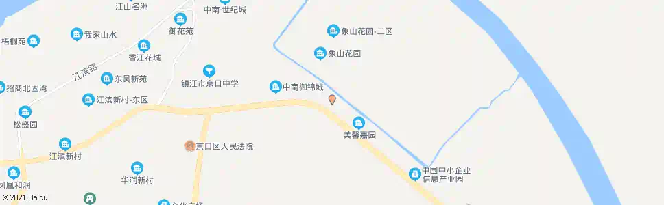 镇江宜嘉湖庭花园_公交站地图_镇江公交_妙搜公交查询2025