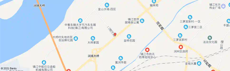 镇江金桥大道(跃进桥)_公交站地图_镇江公交_妙搜公交查询2025