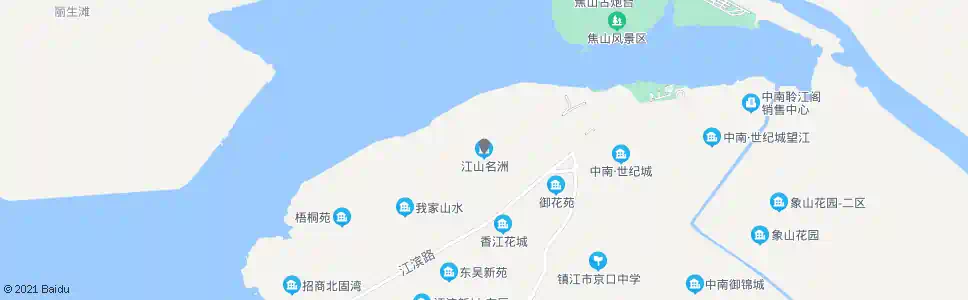 镇江江山名洲_公交站地图_镇江公交_妙搜公交查询2025