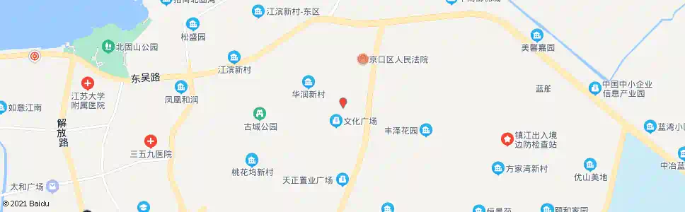 镇江松盛花苑(建设学校)_公交站地图_镇江公交_妙搜公交查询2025