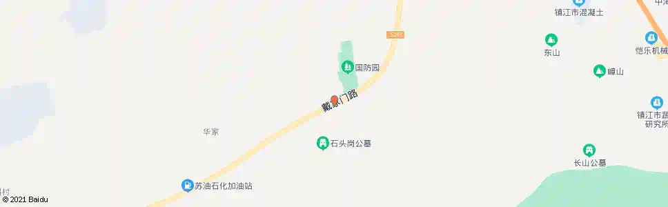 镇江国防园站_公交站地图_镇江公交_妙搜公交查询2025