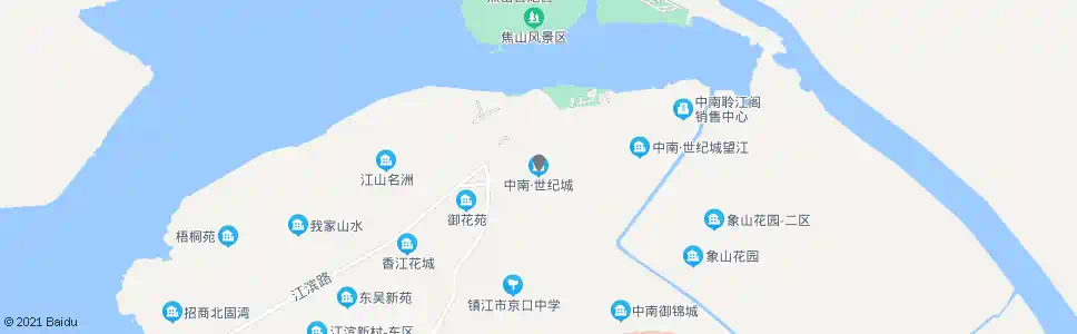 镇江中南世纪城_公交站地图_镇江公交_妙搜公交查询2025