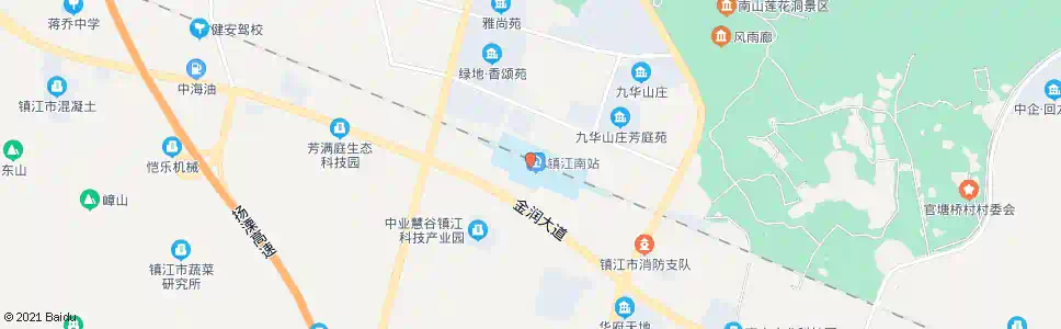 镇江火车站(南)_公交站地图_镇江公交_妙搜公交查询2025