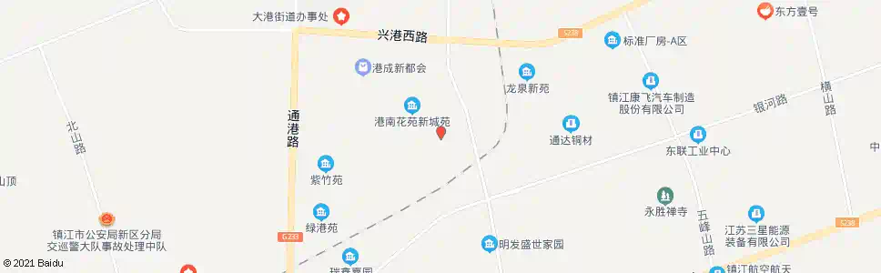 镇江实验小学站_公交站地图_镇江公交_妙搜公交查询2025