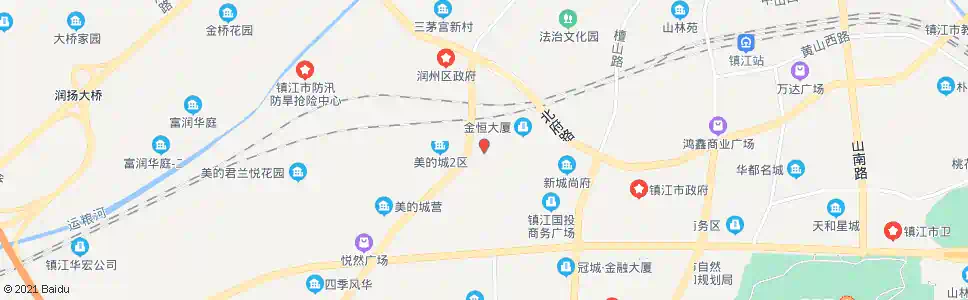 镇江行香中学_公交站地图_镇江公交_妙搜公交查询2025