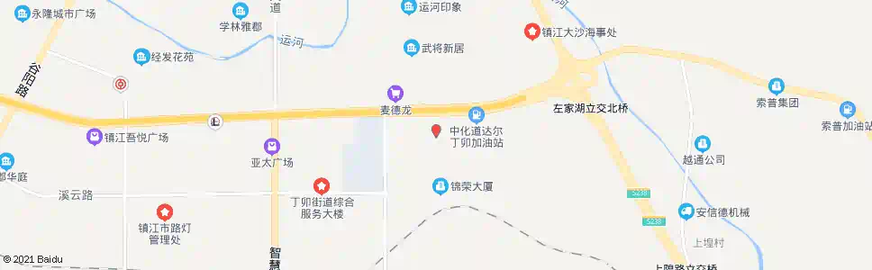 镇江经十五路公交站_公交站地图_镇江公交_妙搜公交查询2025