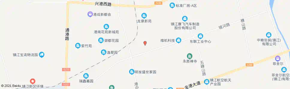 镇江荔湾城_公交站地图_镇江公交_妙搜公交查询2025