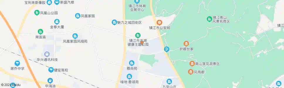 镇江檀山社区_公交站地图_镇江公交_妙搜公交查询2025