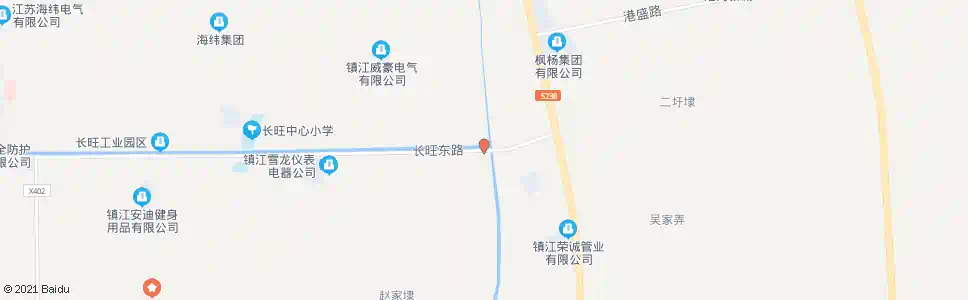 镇江长兴桥站_公交站地图_镇江公交_妙搜公交查询2025