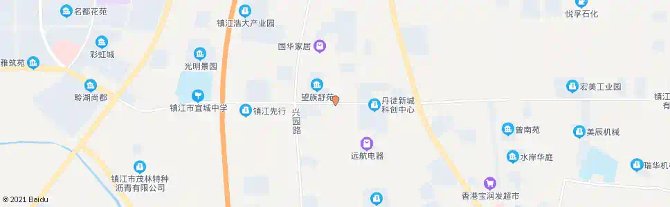 镇江张巷村北站_公交站地图_镇江公交_妙搜公交查询2025