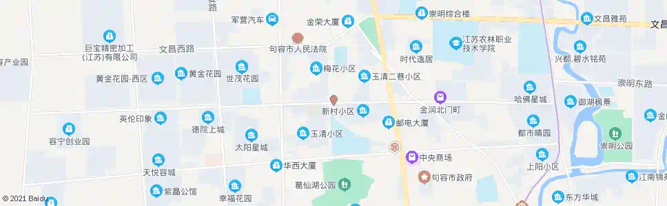 镇江崇明桥_公交站地图_镇江公交_妙搜公交查询2025