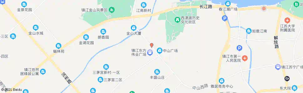 镇江万善路西_公交站地图_镇江公交_妙搜公交查询2025