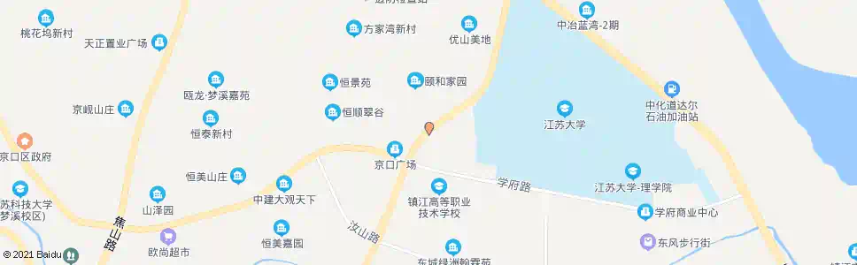 镇江颐和家园谷阳路站_公交站地图_镇江公交_妙搜公交查询2025