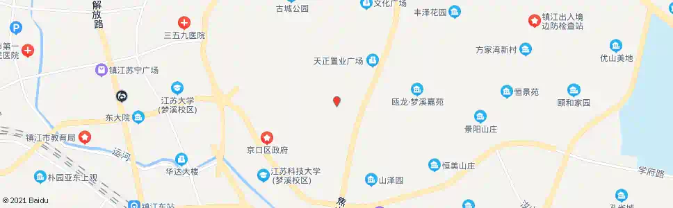 镇江财校_公交站地图_镇江公交_妙搜公交查询2025