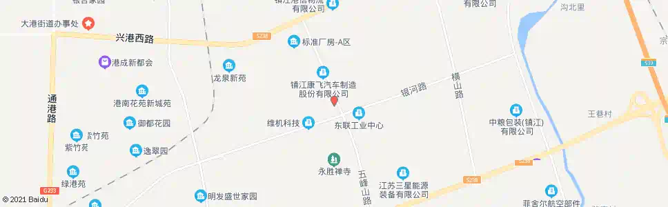镇江万宝瑞达_公交站地图_镇江公交_妙搜公交查询2025