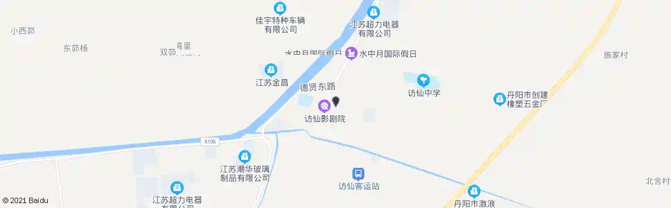 镇江访仙站(访仙南)_公交站地图_镇江公交_妙搜公交查询2025