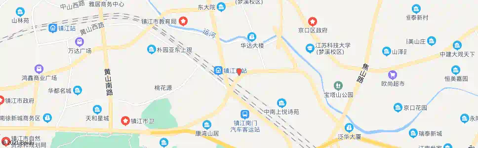 镇江天桥_公交站地图_镇江公交_妙搜公交查询2025