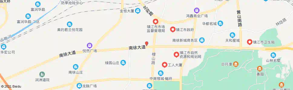 镇江检察院_公交站地图_镇江公交_妙搜公交查询2025