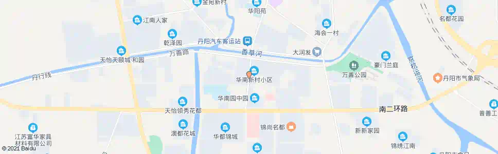 镇江华南桥_公交站地图_镇江公交_妙搜公交查询2025