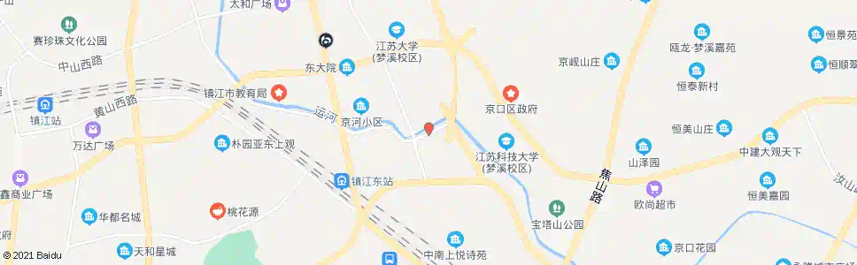 镇江虎踞桥_公交站地图_镇江公交_妙搜公交查询2025