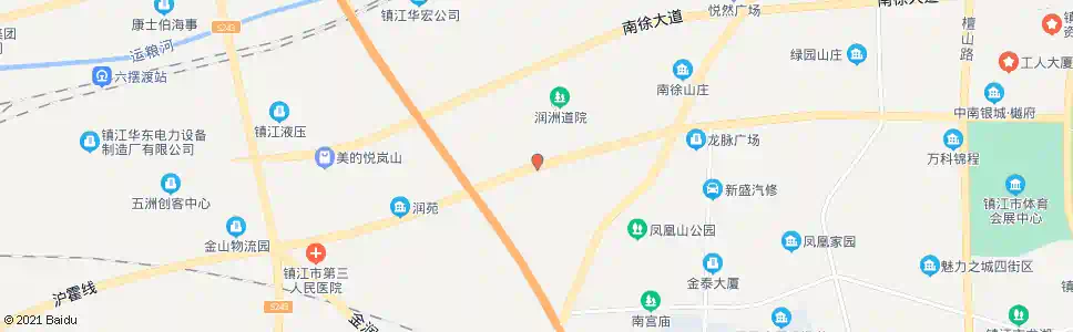 镇江柳工集团_公交站地图_镇江公交_妙搜公交查询2025