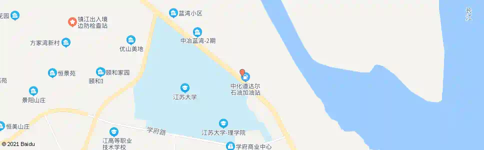 镇江江大北公交站_公交站地图_镇江公交_妙搜公交查询2025