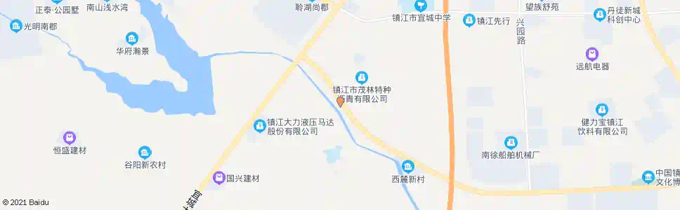 镇江下西麓村_公交站地图_镇江公交_妙搜公交查询2025