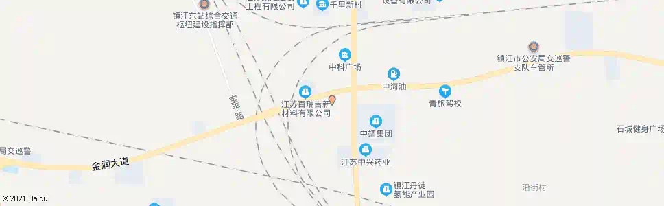 镇江小马迹村_公交站地图_镇江公交_妙搜公交查询2025