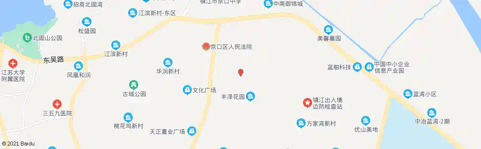 镇江华山路_公交站地图_镇江公交_妙搜公交查询2025