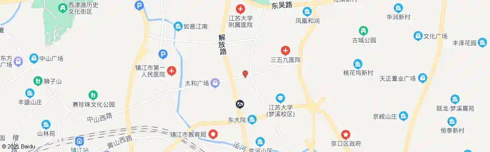 镇江大市口东站_公交站地图_镇江公交_妙搜公交查询2025