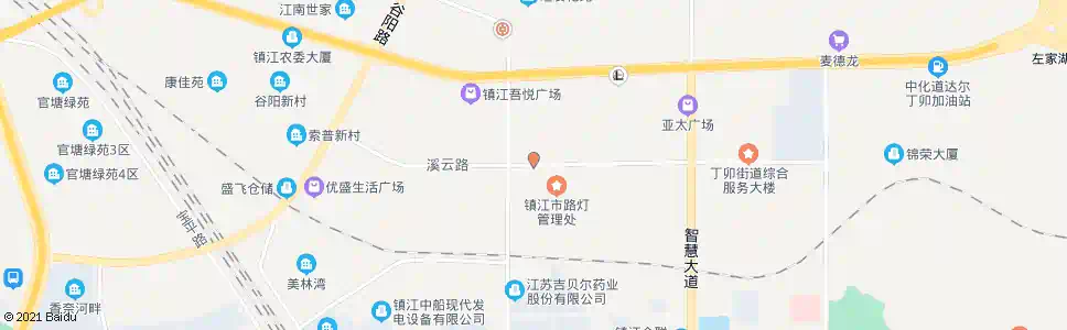 镇江纬八路_公交站地图_镇江公交_妙搜公交查询2025
